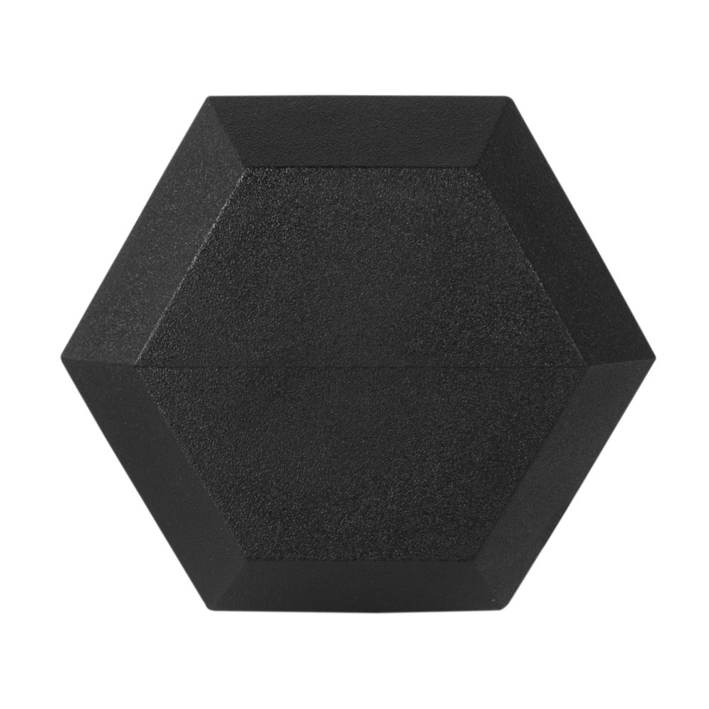 CAP Barbell, 8lb Coated Rubber Hex Dumbbell, Pair