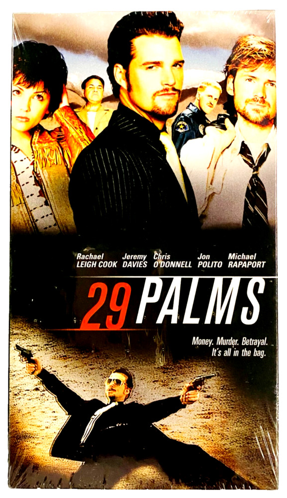 29 Palms VHS (2003) NEW SEALED WATERMARK