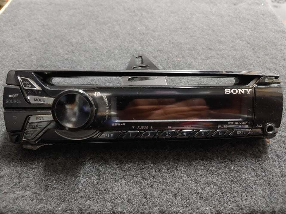 cdx-gt270mp faceplate sony