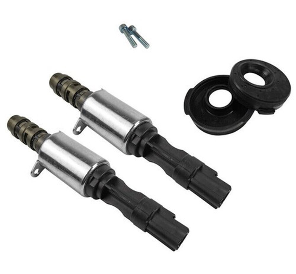 2PCS Genuine Solenoid 8L3Z-6M280-B VCT For Ford 04-10 F-150 Expedition 4.6L 5.4L