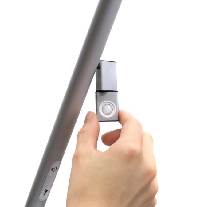 Workrite Astra 3 LED Task Light Motion Sensor Double Arm Dimmable Office Lamp