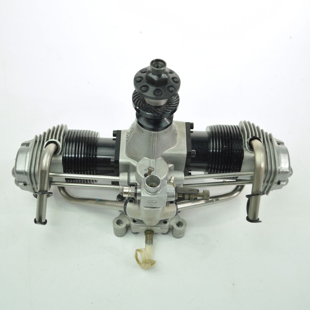 O.S. FT 120 Gemini Flat Twin Engine Four-Stroke Cycle RC Engine W/ Original Box