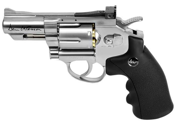(NEW) Dan Wesson 2.5" CO2 BB Revolver, Silver by Dan Wesson