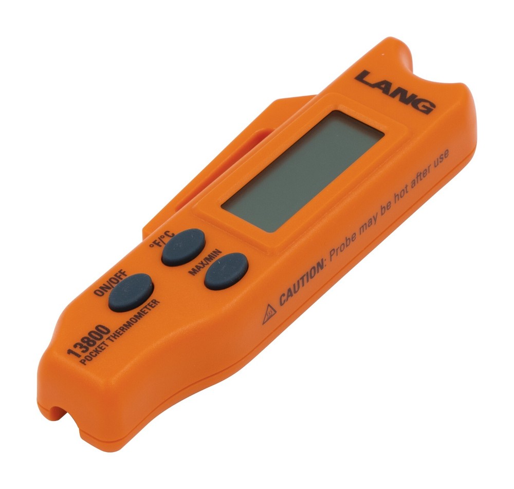 Lang Digital Folding Thermometer Probe 13800 HVAC AUTO A/C Temp