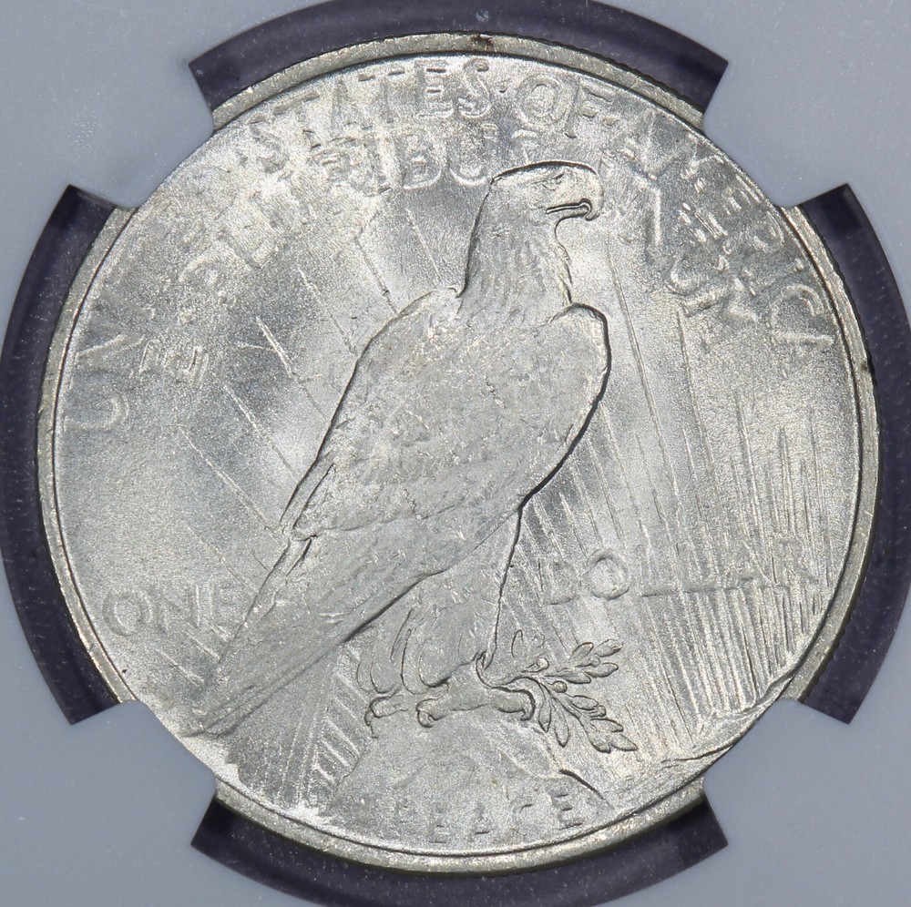 1923 Peace Dollar $1 NGC MS64
