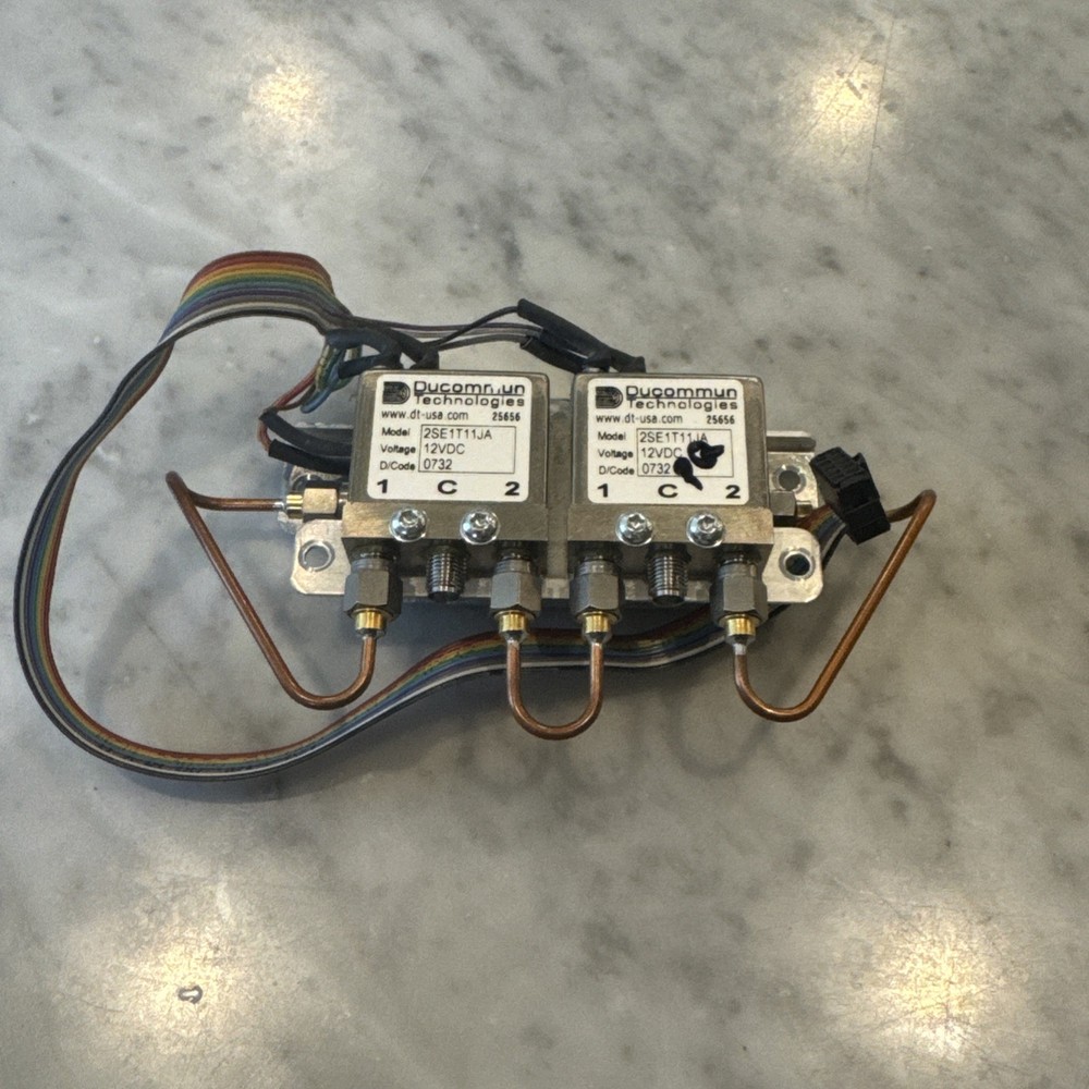 RF Filter TekComp 650-4970-00 Ducommun RF 2SE1T11JA Relay 2PCS