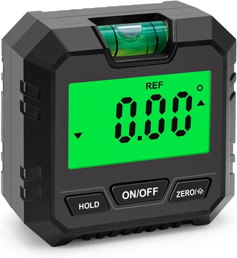 Digital Angle Gauge Magnetic Lcd Level Tool, Horizontal Bubble Magnetic Angle...