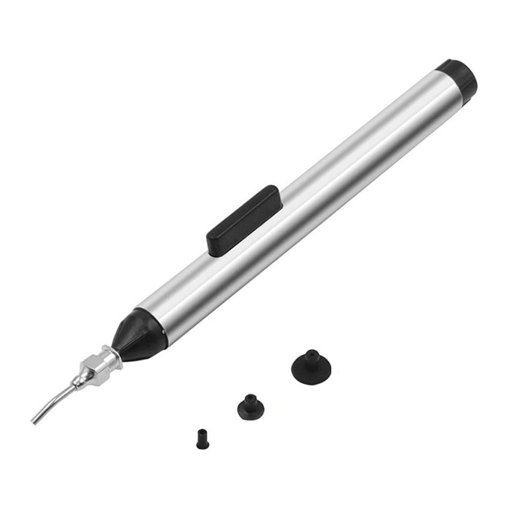 JAGTRADE Vacuum Sucking Pen Suction Remover Sucker Pump IC SMD Silver