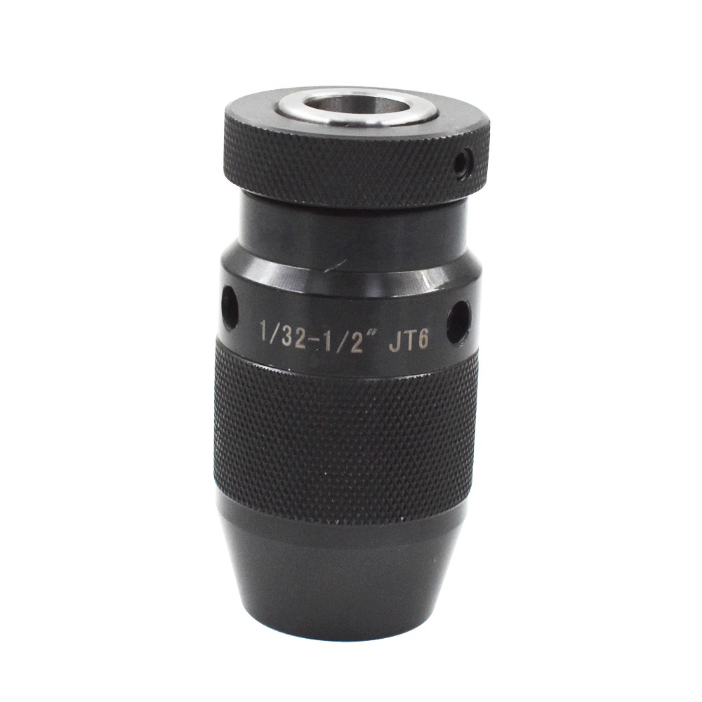 Keyless Drill Chuck With Taper Mounted 1/32"-1/2" Jt6