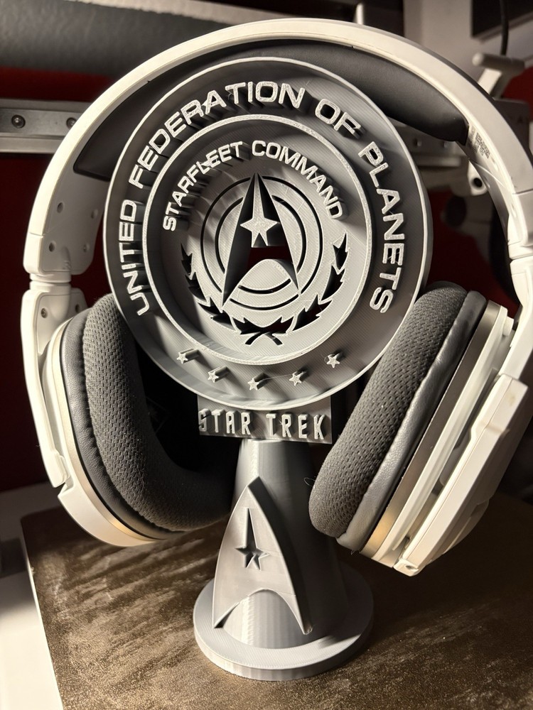 Star Trek Starfleet Command Headset Headphone Stand