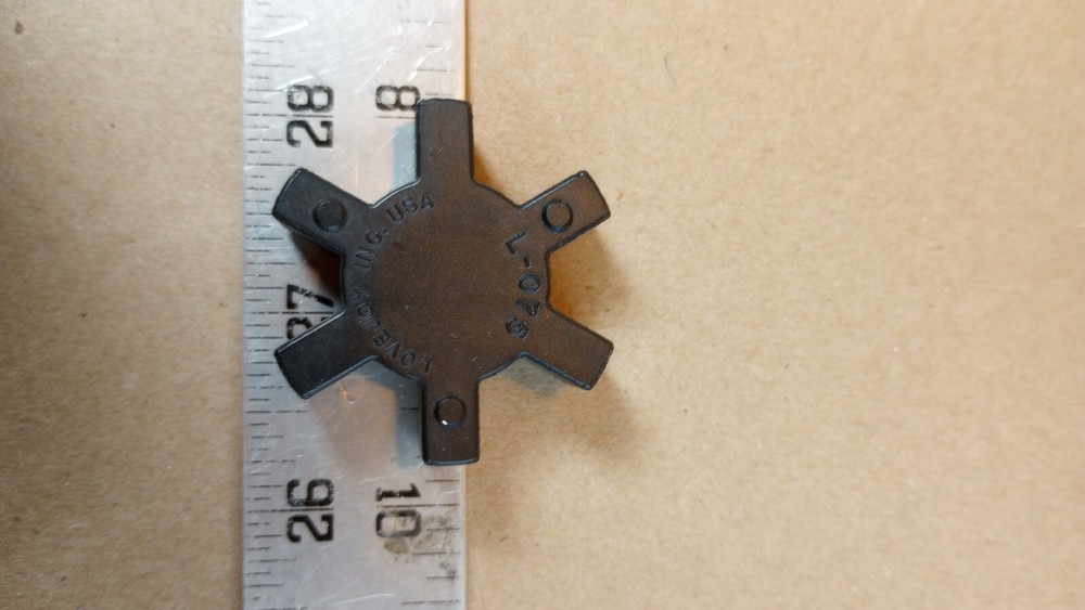 MARTIN SRL075 BUNA-N COUPLING SPIDER