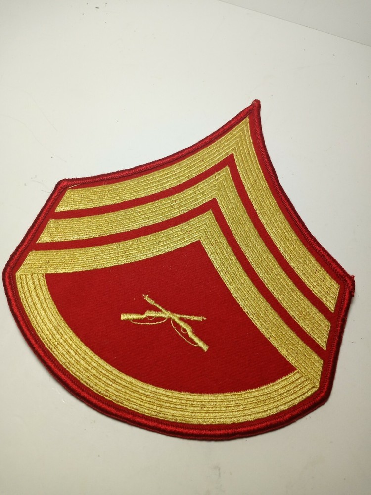 USMC Gunnery Sergeant Female Uniform Patch 6x 7