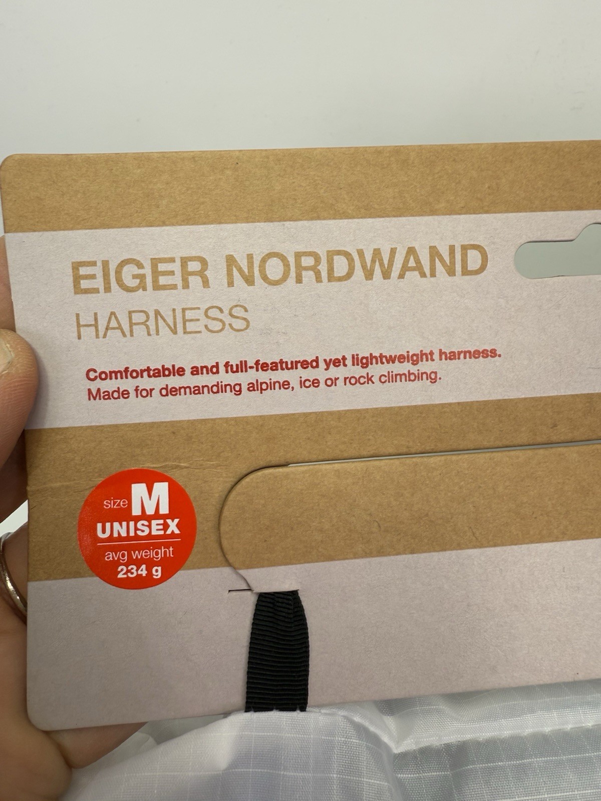 NWT Mammut Eiger Nordwand Harness Medium Unisex