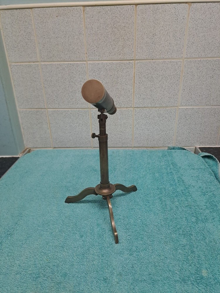 Antique Table Top Brass Telescope