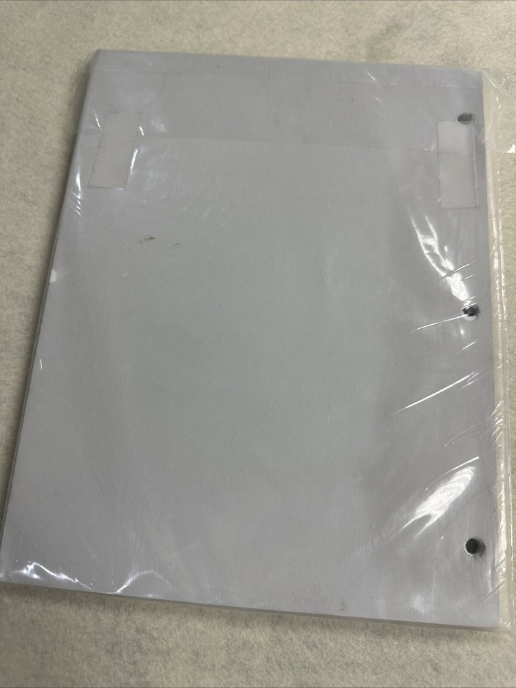 Star Trek 3: The Search For Spock Final Draft 1983 Script In Protective Sleeve