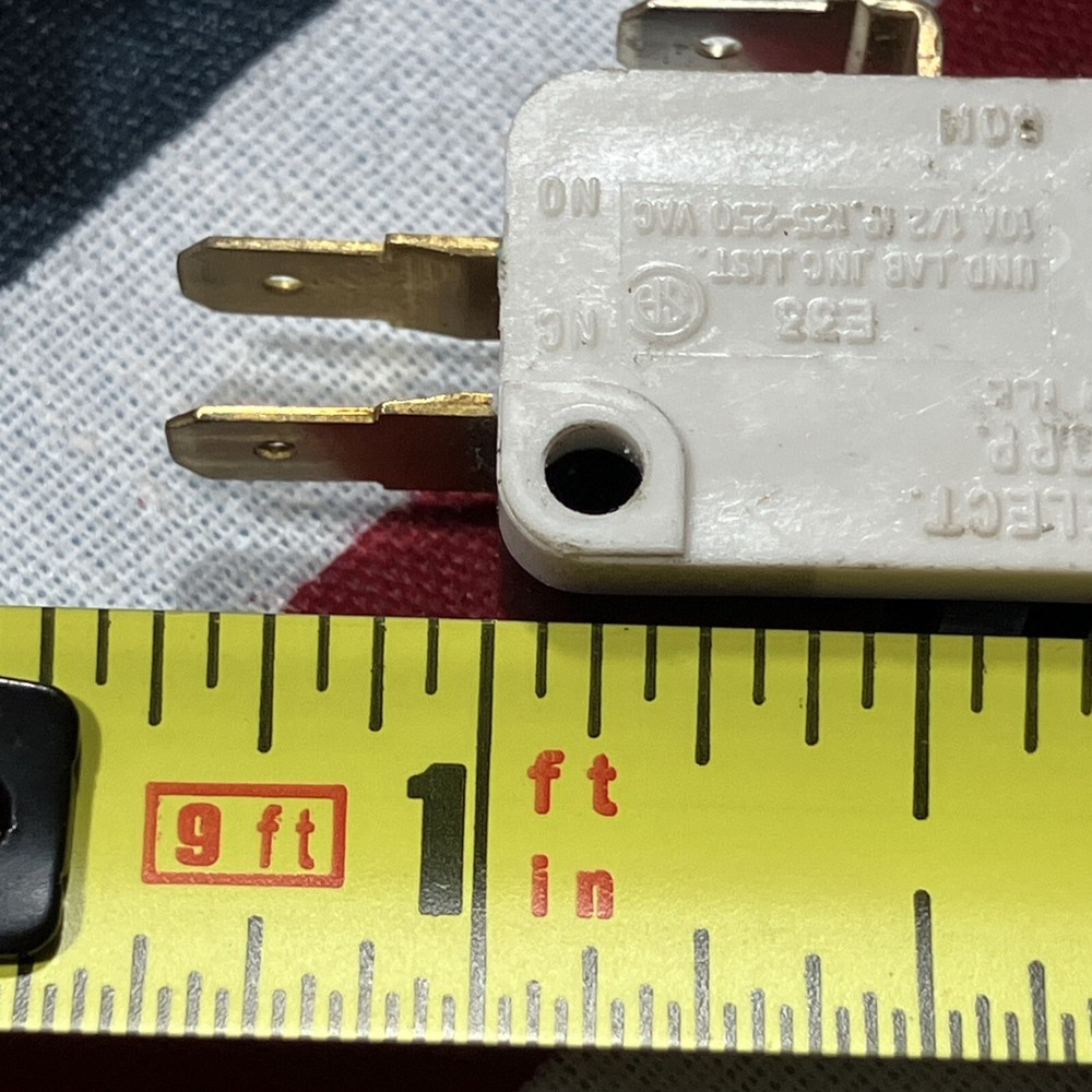 Dixie-Narco Cherry Elect. E33 Micro Switch Set W/Spring & Parts USA! Fast Ship!