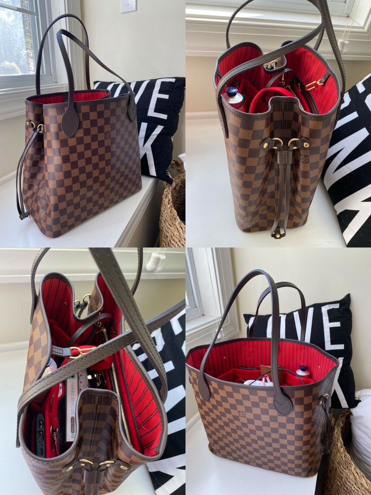 NEW! AlgorithmBags® for LV Neverfull MM Organizer Insert Liner Shaper Divider