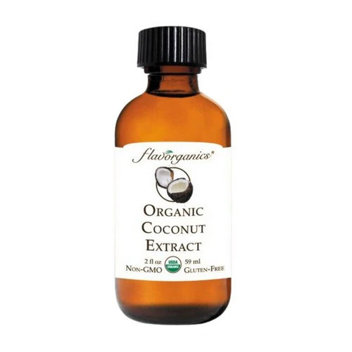 Organic Coconut Extract 2 Oz  by Flavorganics