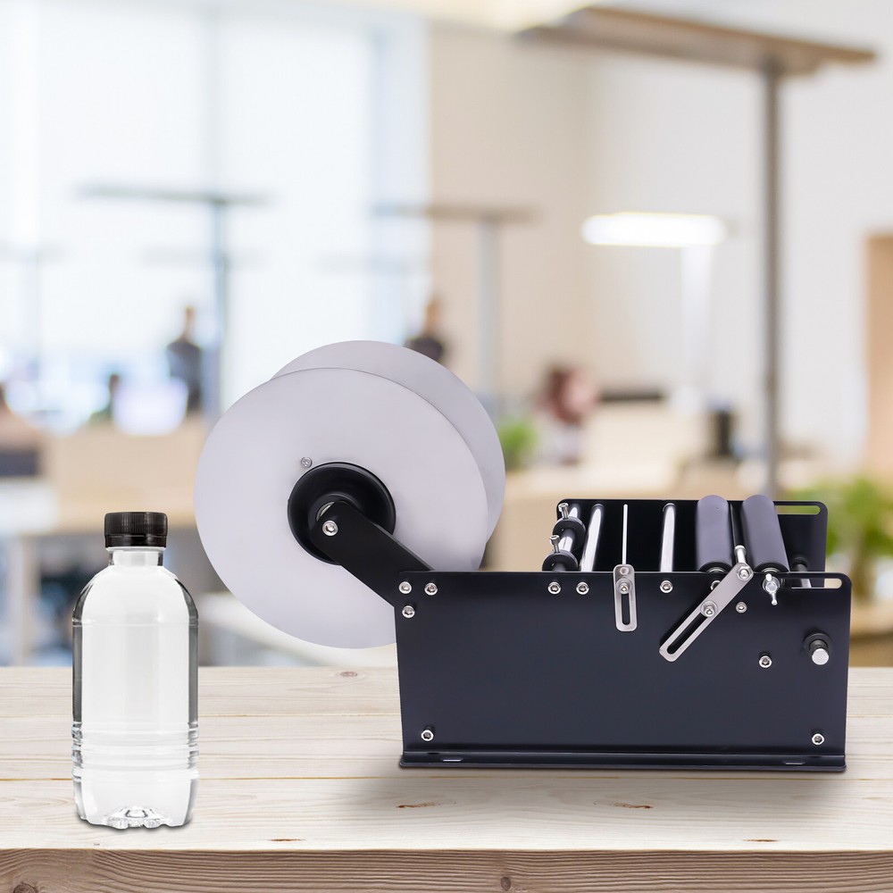 MT-30 Manual Labeling Machine Round Bottle Packing Machine Hand Semi-Automatic