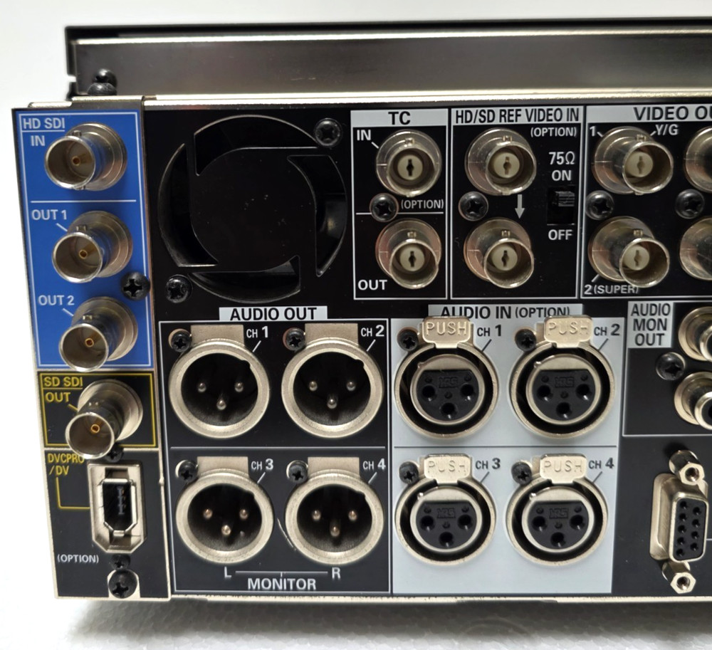 Panasonic AJ-HD1200A Compact DVCPRO Recorder Tested & Working