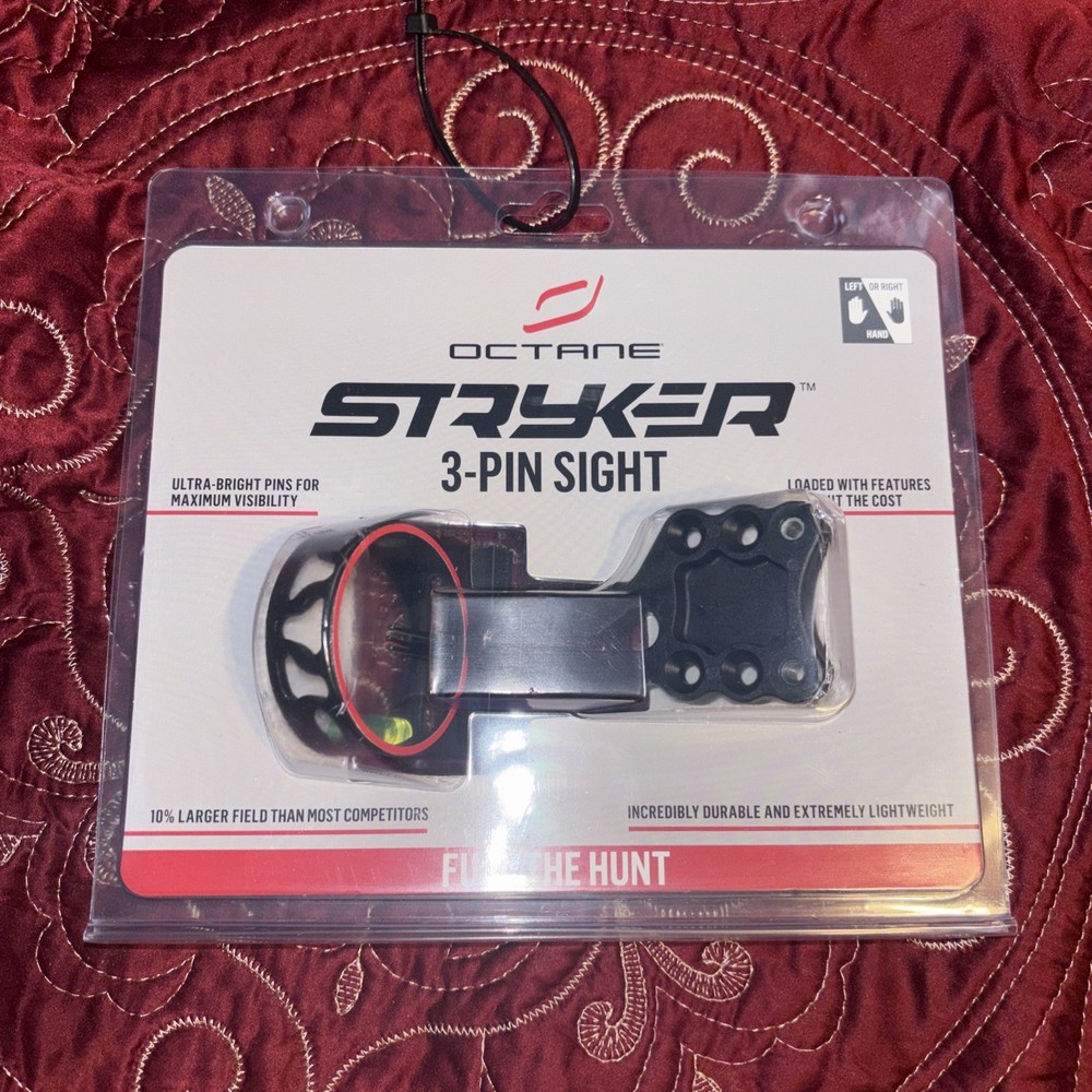 Octane Stryker Fixed Pin Sight 3 Pin.