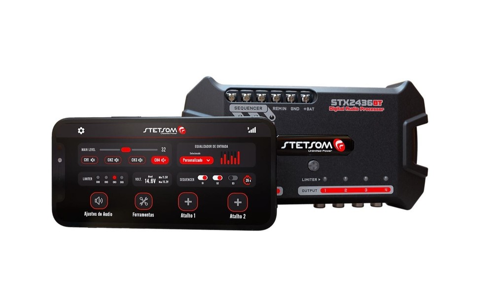 USED - STETSOM STX2436BT BLUETOOTH PROCESSOR