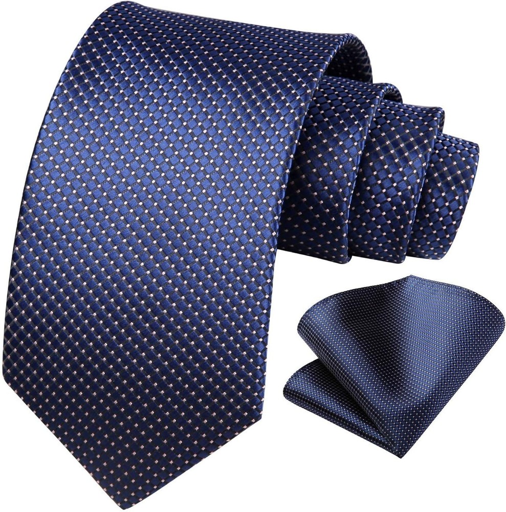 Extra Long Silk Tie and Pocket Square