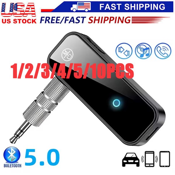 USB Wireless Bluetooth Transmitter Receiver for Car Music Audio Aux Adapter lot