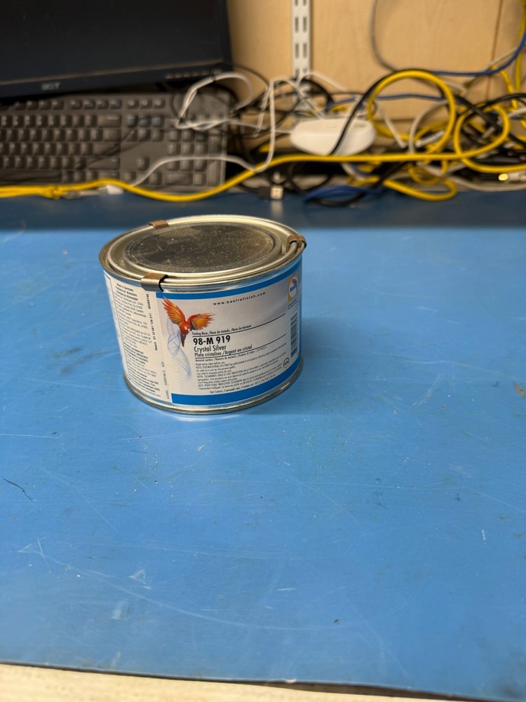 BASF Glasurit 98-M919 Crystal Silver .5L