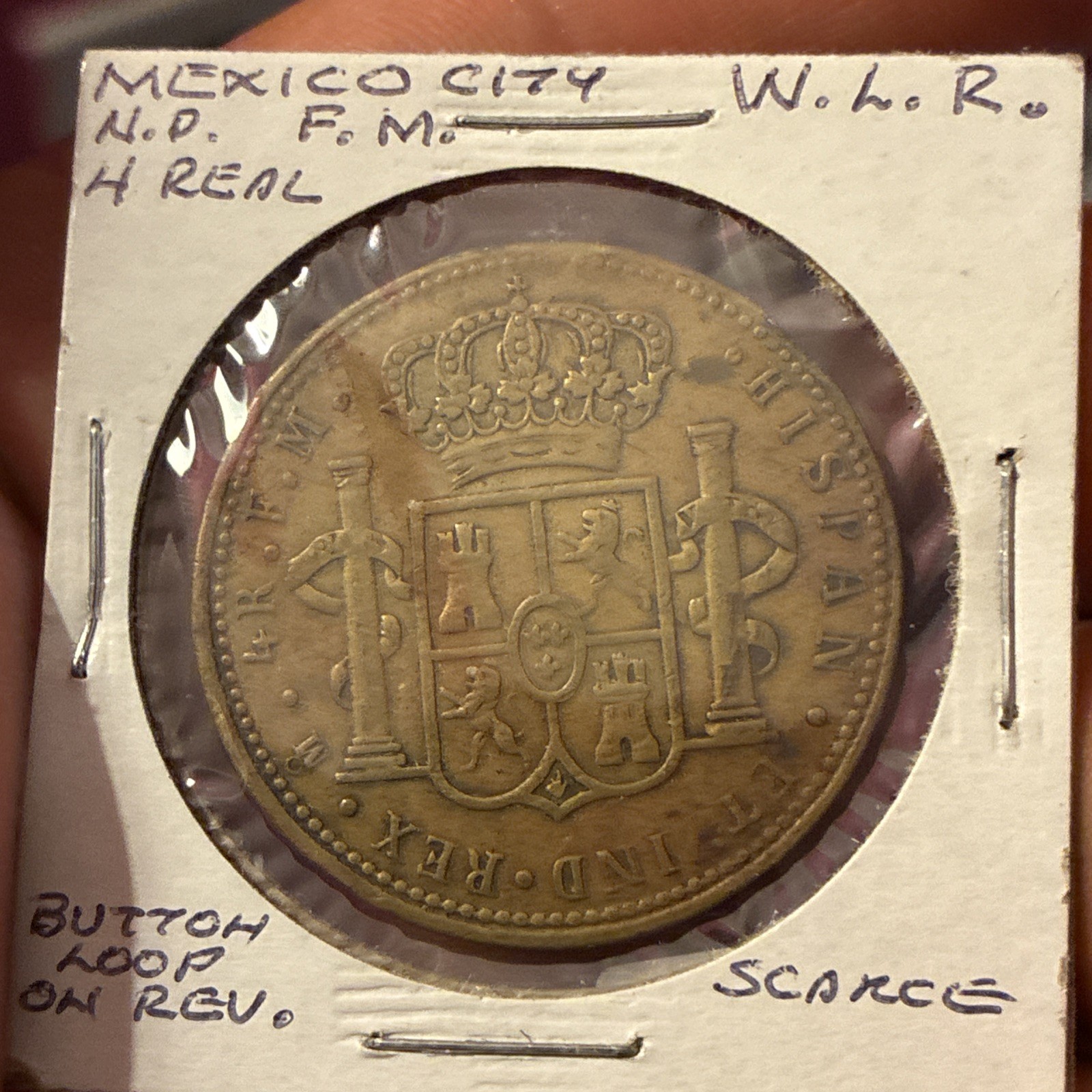 mexico military button