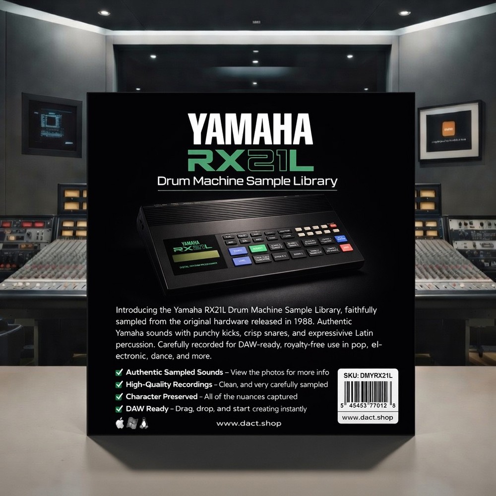 Yamaha RX21L Drum Machine Sample Library