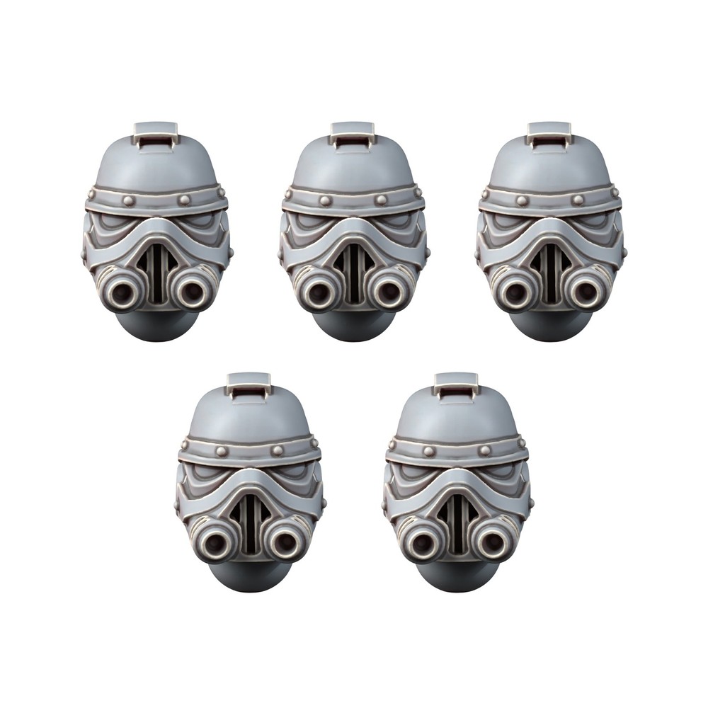 STORMTROOPER TYPE HEADS SET (5U)