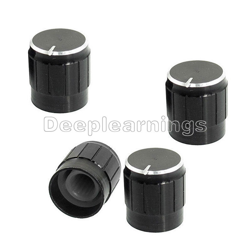 10PCS Useful Volume Control Rotary Knobs For 6mm Dia Potentiometer