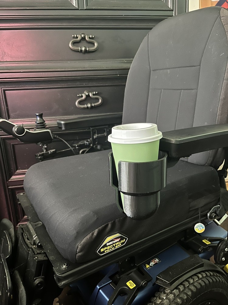 Cup Holder for Quantum Power Chairs