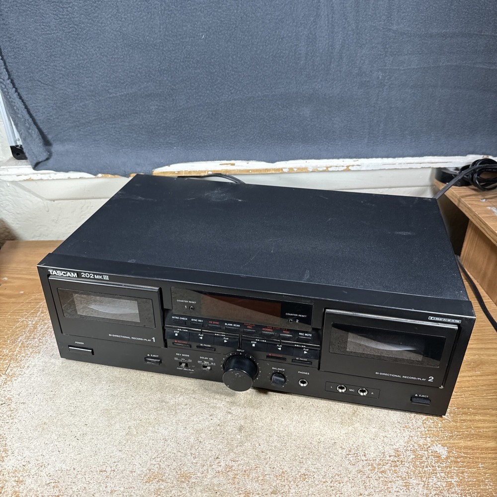 Tascam 202 MKIII Analog Multi Track Recorder READ