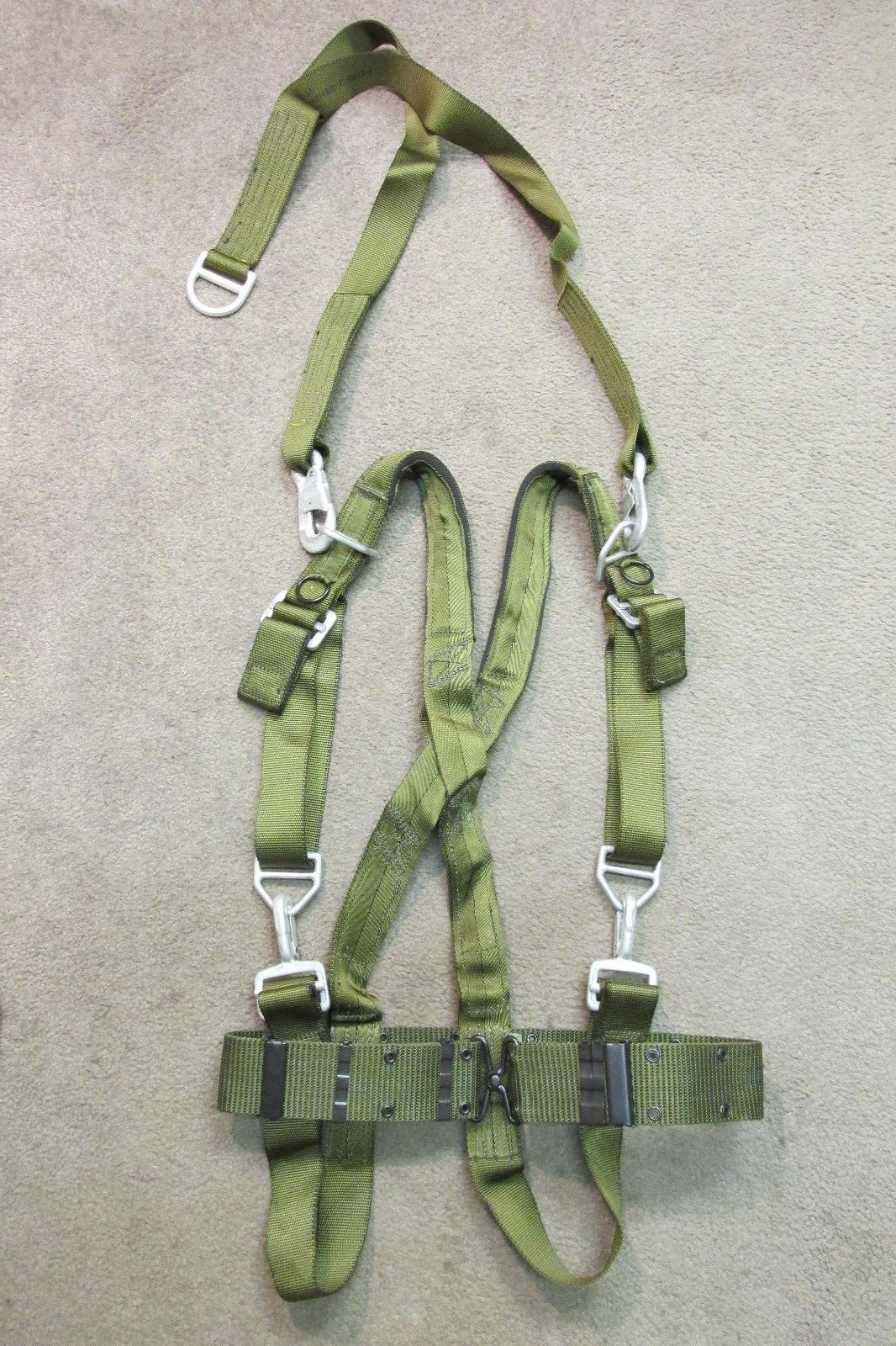 US Stabo Rig Extraction Harness LRRP Special Forces Vietnam Type Sz Small NOS