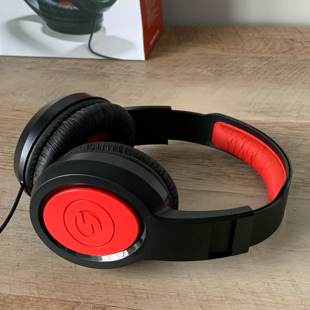 Samson SR360 Over Ear Dynamic Stereo Headphones Padded Headset Wired