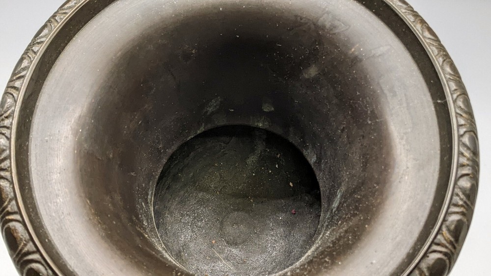 Grand Tour Style Bronze Urn
