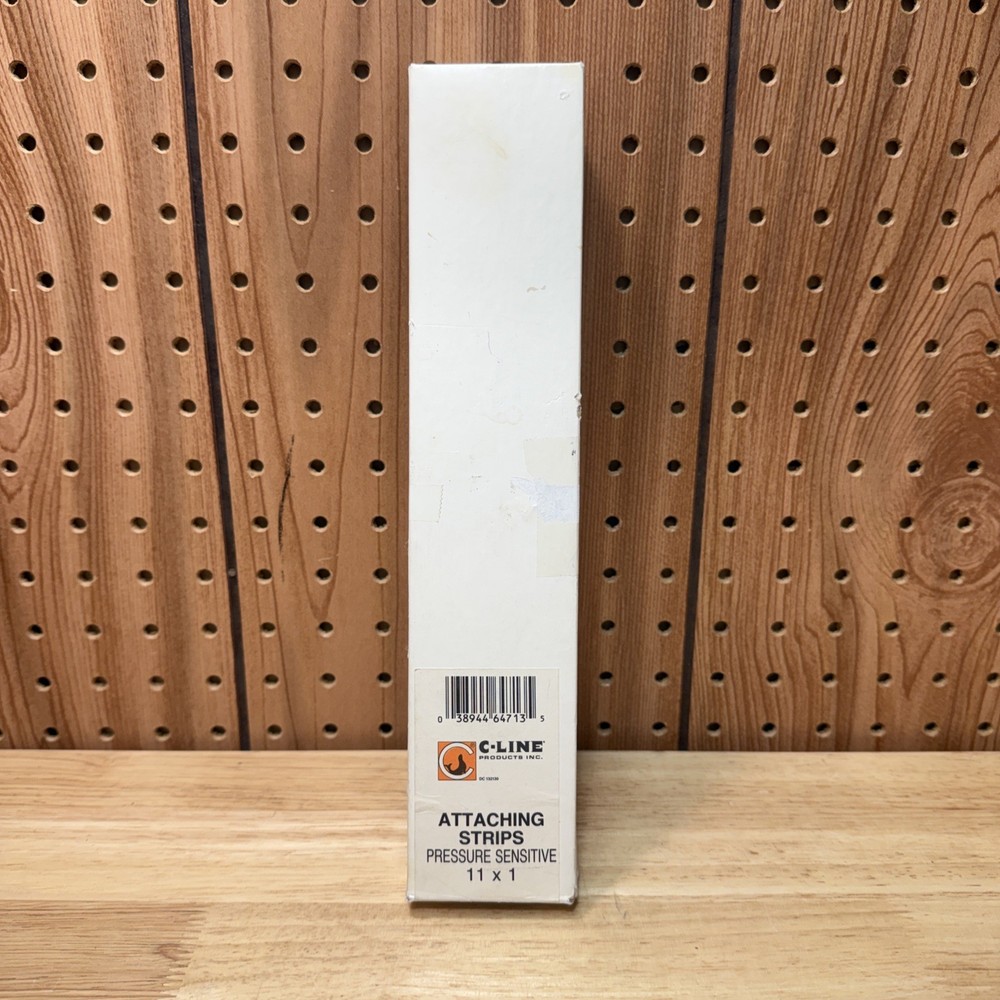 C-Line Self Adhesive Attaching Strips Clear 1 x 11 standard Functional C Line
