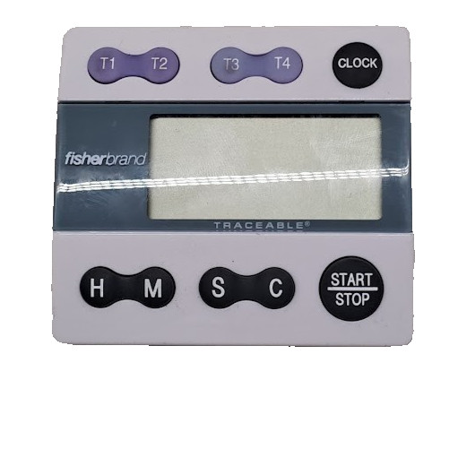 VWR 62344-641 Traceable Alarm Timer w/ Clock, 4-Channel