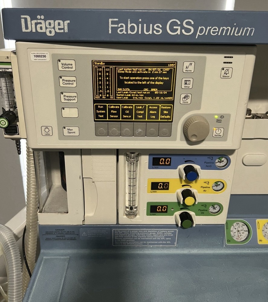Drager Fabius GS Premium Machine