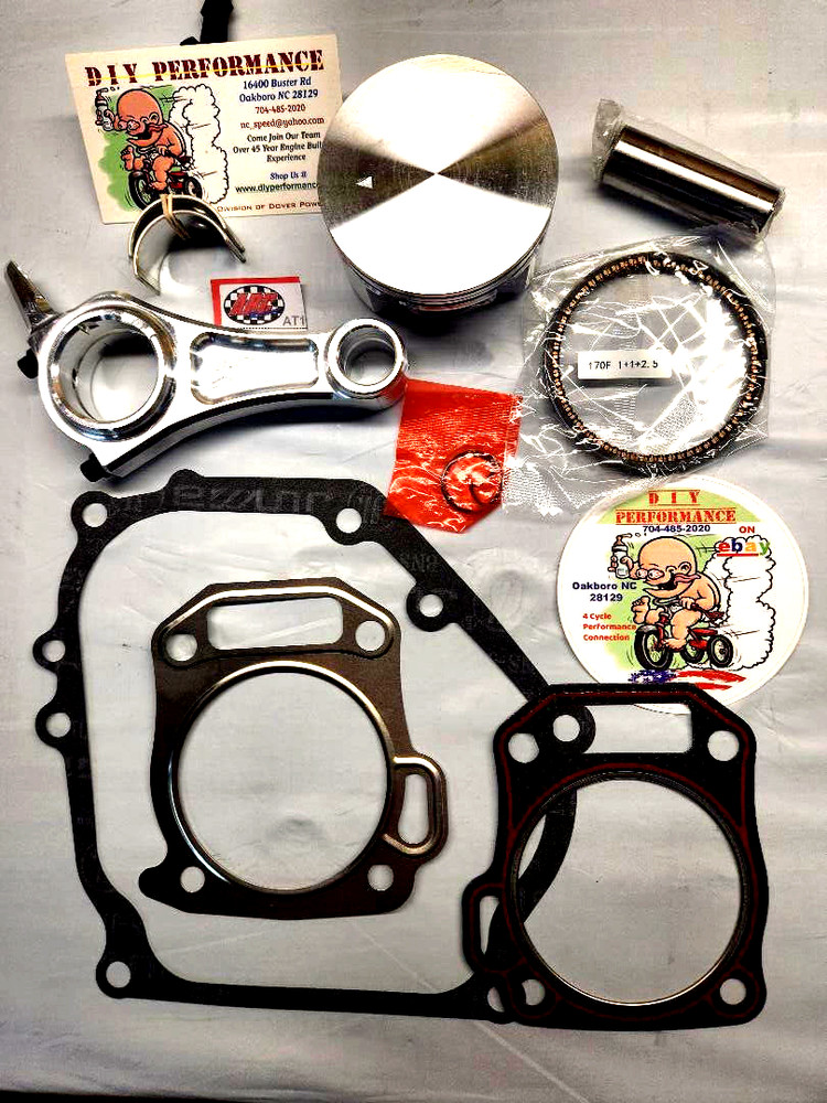 Performance Rod & Piston Combination Clone 196cc Std Bore