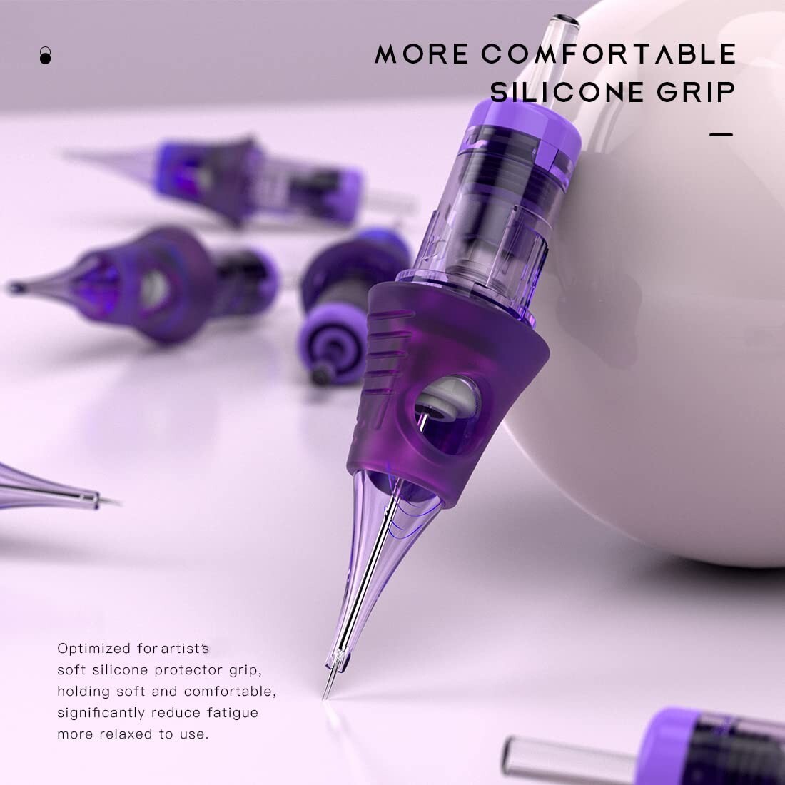 Mast Tattoo Cyber Cartridges 20 Disposable 20 Round Liner Super Bugpin 0601RL