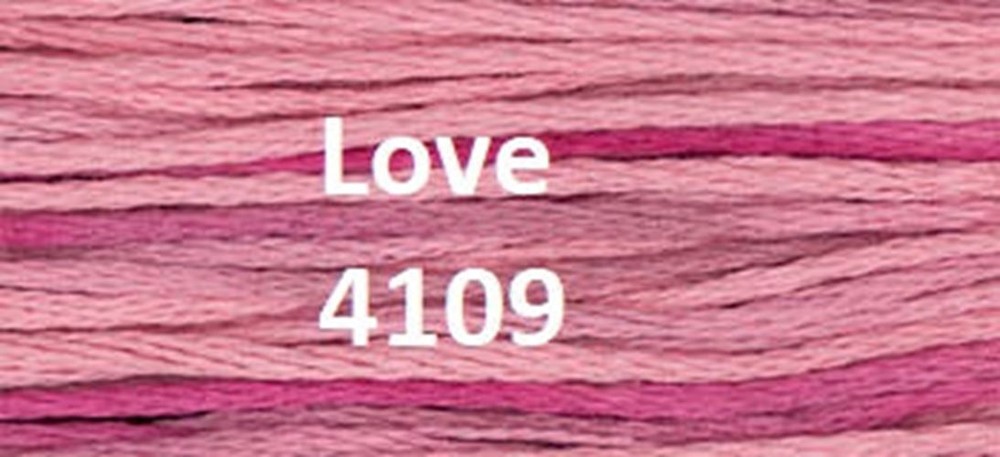 Weeks Dye Works Floss (Lichen-Rose Quartz)