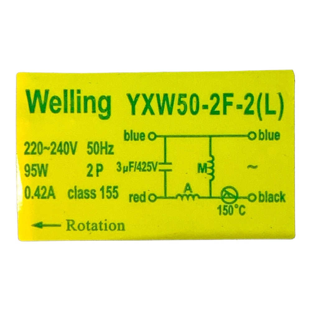 Welling YXW50-2F-2 1035501 Circulation Pump