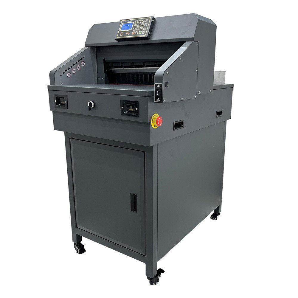 Electric Program-control Paper Cutter 110V Digital Stand Paper Cutting Machine