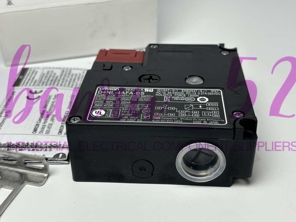 1PCS New Omron D4NL-4AFA-BS Safety Gate Switch