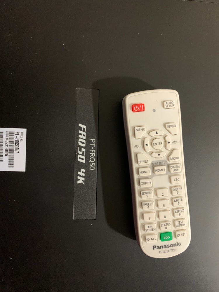 Panasonic PT-FRQ50B U7 - Black