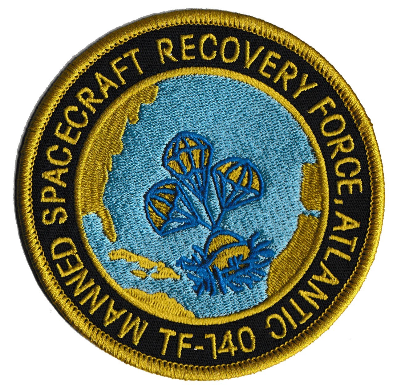 NASA US Navy Manned Spacecraft Recovery Force Atlantic TF-140 space patch