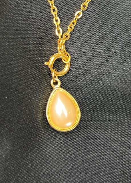 Joan Rivers Faberge Egg Charm Necklace
